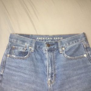 high waisted mom jeans